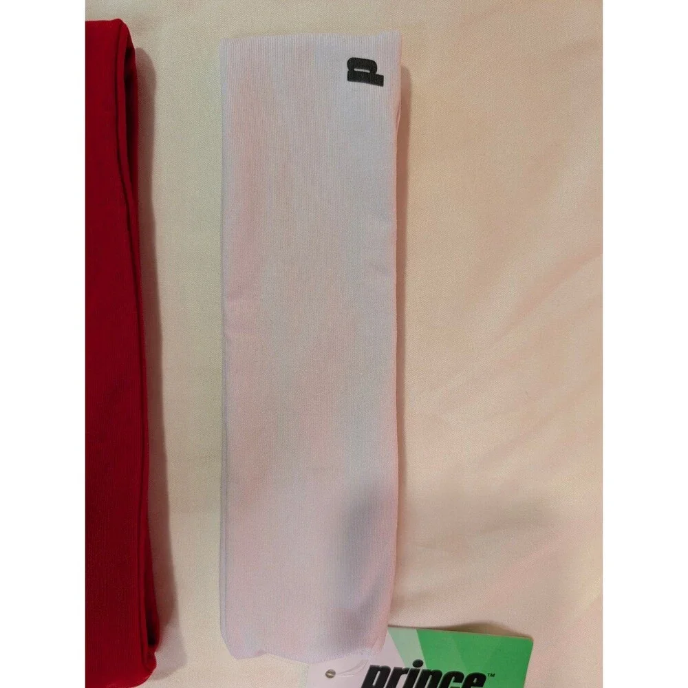 Girls Softball Headbands Red White 2 Pack Sports Athletics